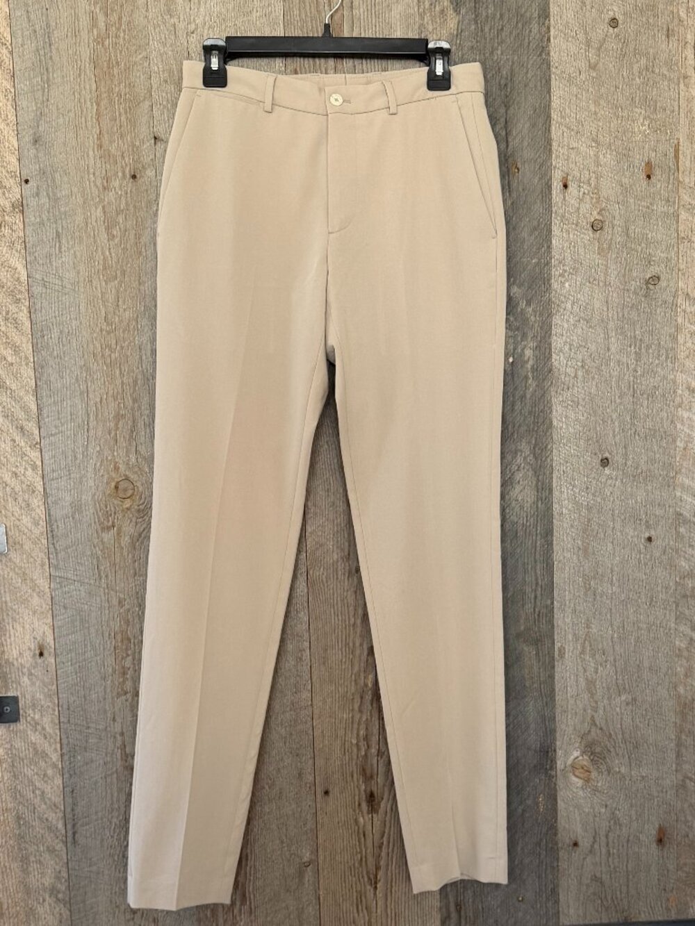 Zara Slim Fit Suit Pants Khaki
